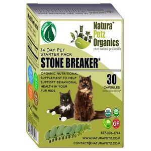 Natura Petz Organics Stone Breaker for cats bladder and kidney stone support